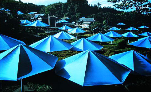 Umbrellas Blau Nr. 12, 1991